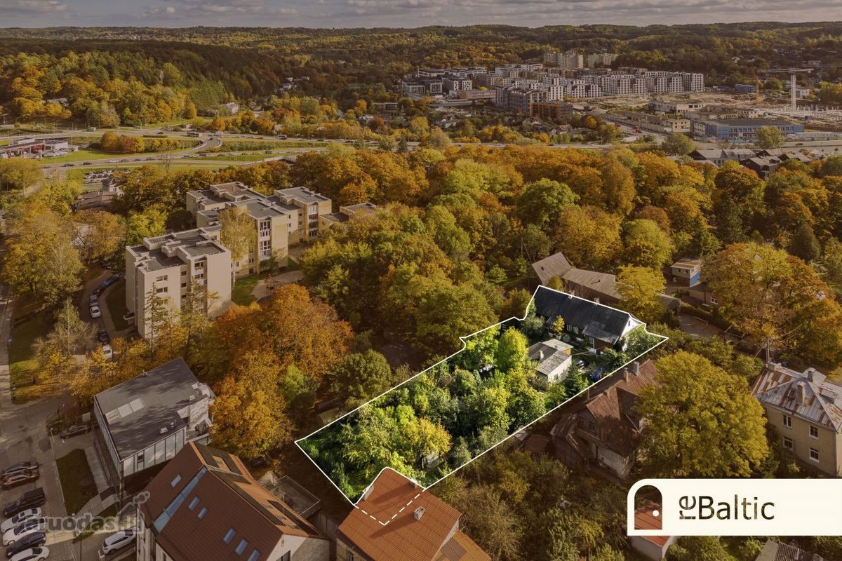 Unikalus sklypas Užupyje individualių namų - nuotraukos Nr. 4