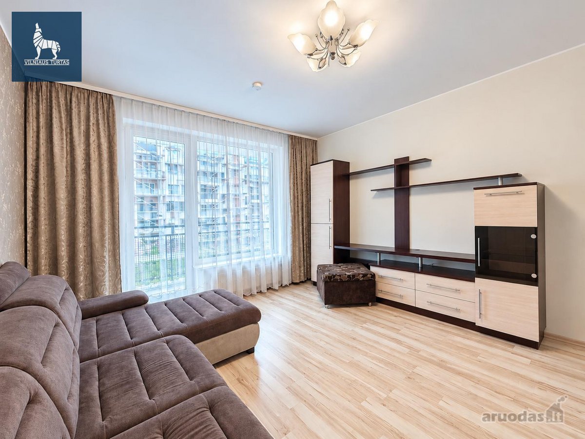 Nuomojamas šviesus ir tvarkingas 60 m² butas - nuotraukos Nr. 3