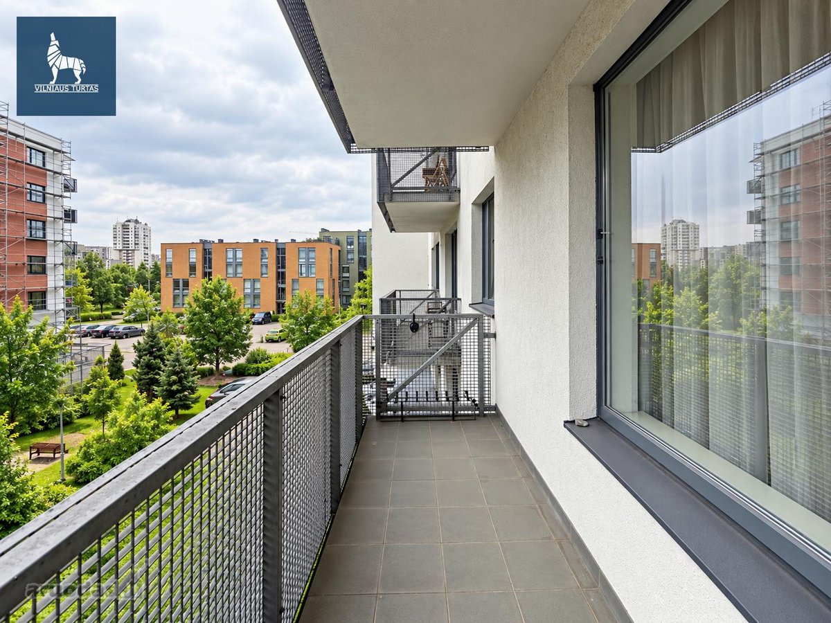 Nuomojamas šviesus ir tvarkingas 60 m² butas - nuotraukos Nr. 13