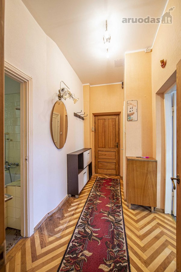 Nuomuojamas trijų kambarių butas Kauno centre - nuotraukos Nr. 7