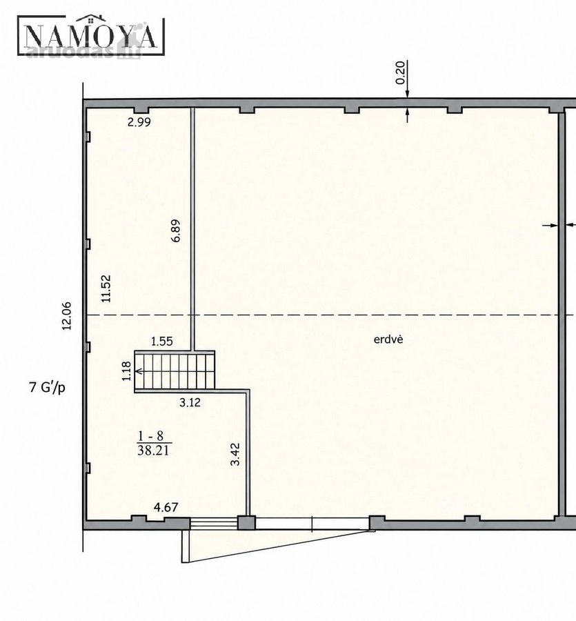Parduodamos 194,27 m² patalpos Muniškėse - nuotraukos Nr. 18
