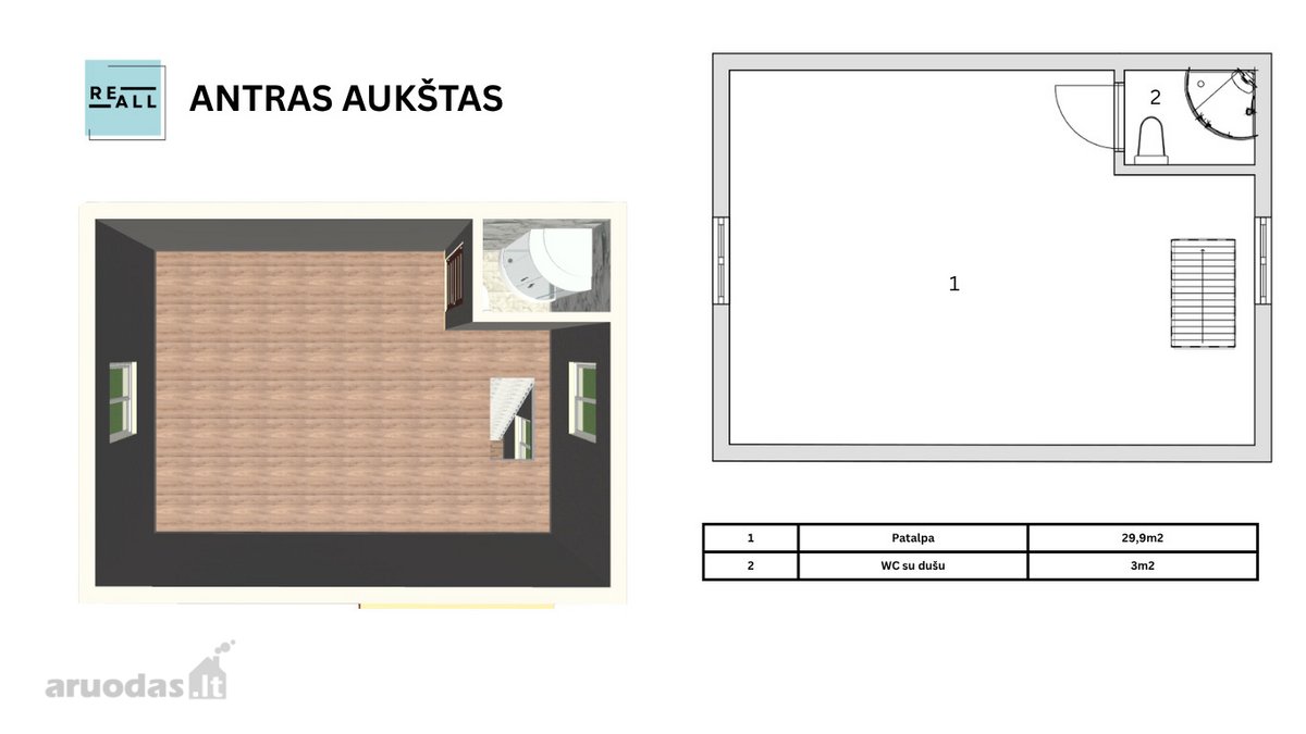 Parduodamas Mūrinis Sodo Namas Su 5,9 Arų - nuotraukos Nr. 13