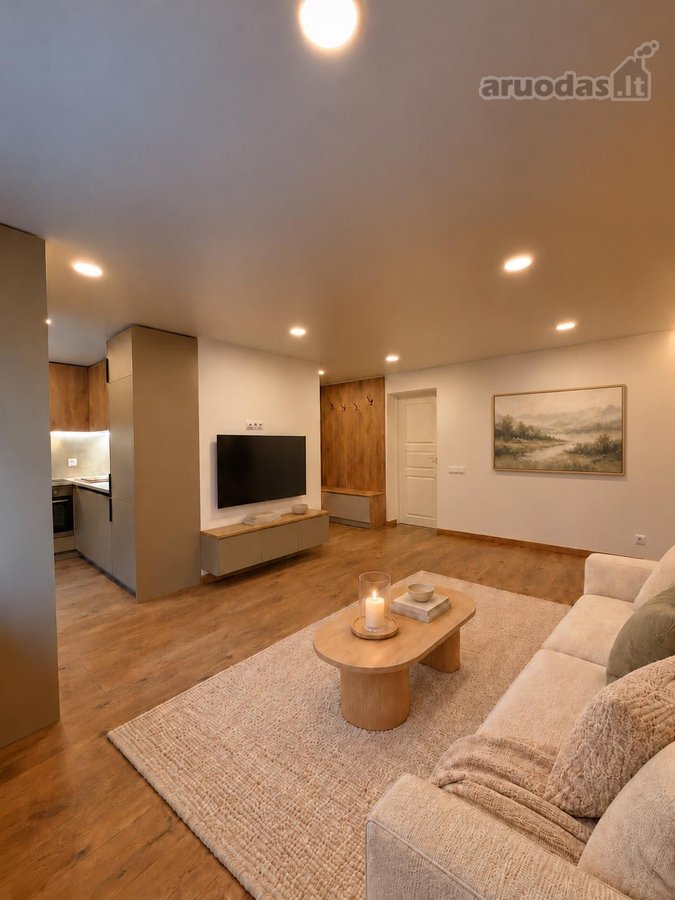Jaukus 2 kambarių, 50 m² butas po kapitalinio - nuotraukos Nr. 3