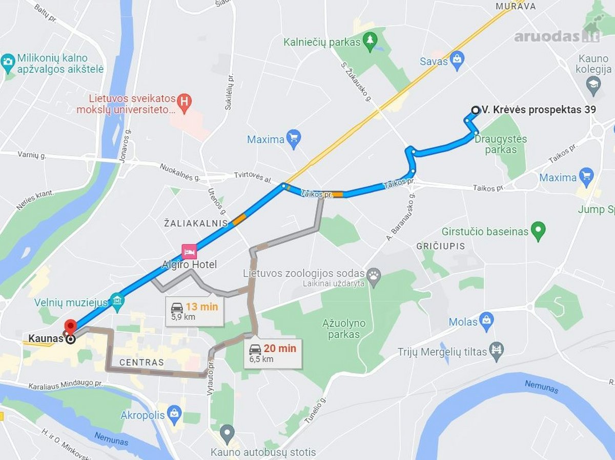 Nuomojamas Studentams Šviesus, Jaukus, 3 - nuotraukos Nr. 13