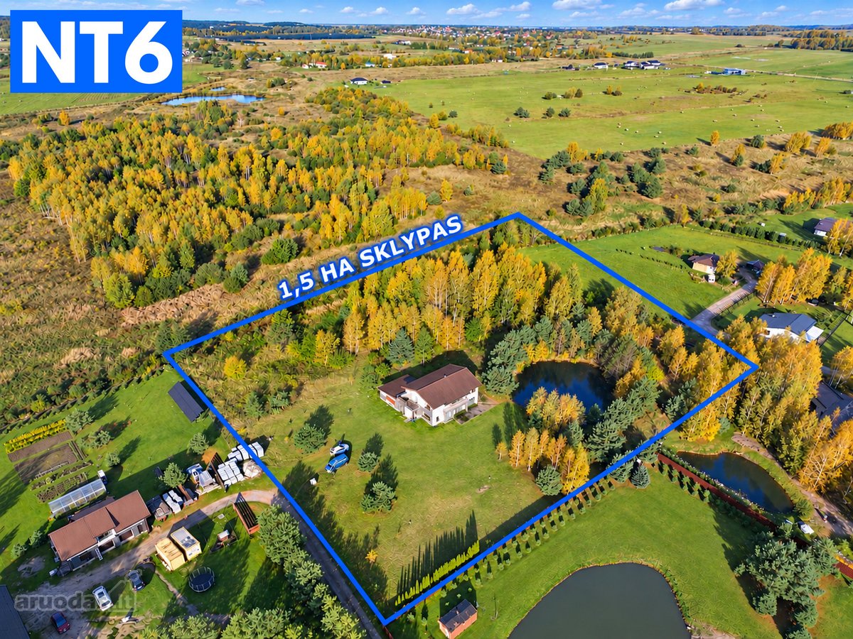 Parduodamas Erdvus 310,41 M² Namas Su 1,5 Ha - nuotraukos Nr. 8