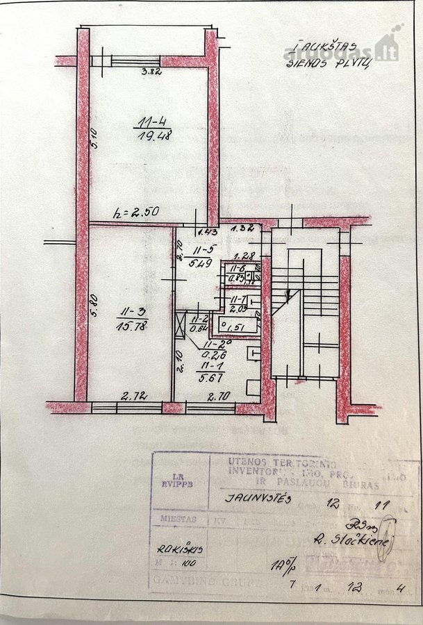 Parduodamas 50,18 kv. m butas Jaunystės g. 12 - nuotraukos Nr. 13