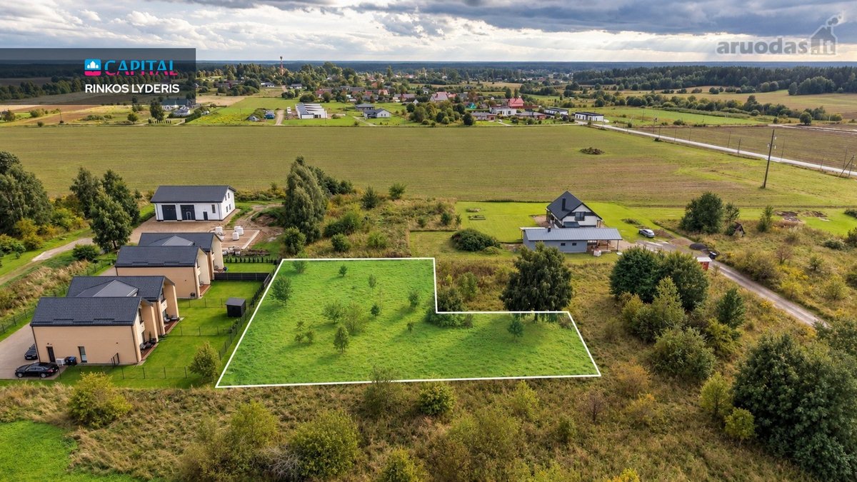 Parduodamas 17,60 Arų Namų Valdos Sklypas - nuotraukos Nr. 6