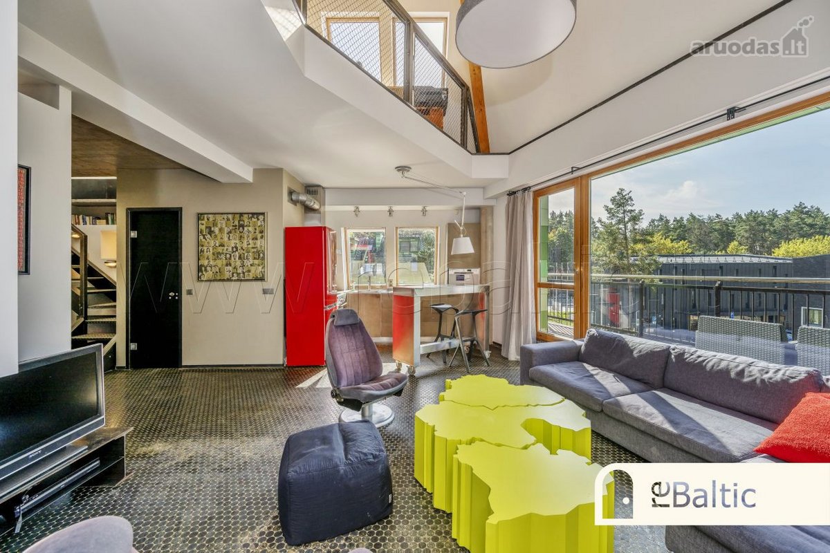 Erdvūs trijų kambarių apartamentai su didele - nuotraukos Nr. 4
