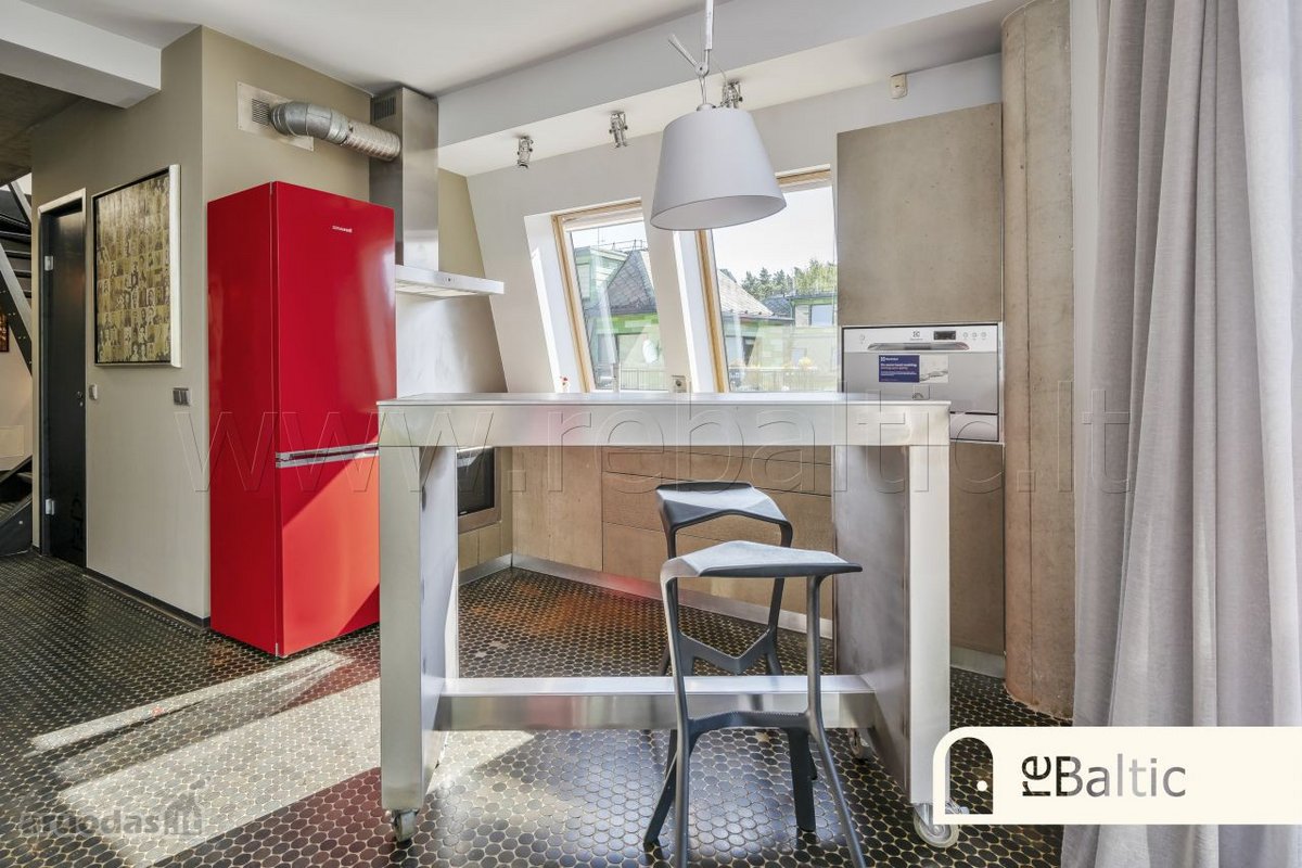 Erdvūs trijų kambarių apartamentai su didele - nuotraukos Nr. 9