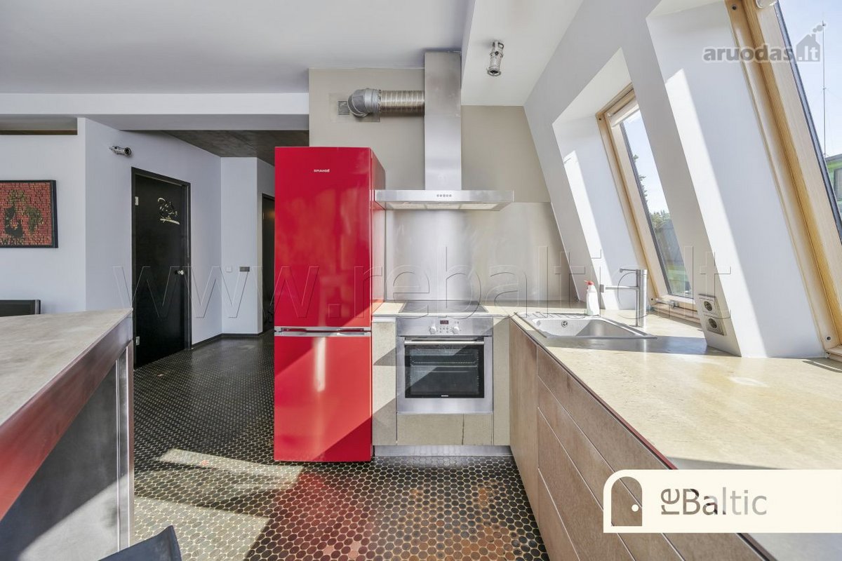Erdvūs trijų kambarių apartamentai su didele - nuotraukos Nr. 10