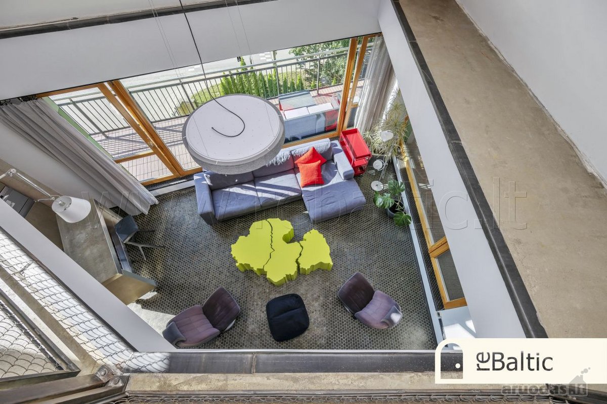 Erdvūs trijų kambarių apartamentai su didele - nuotraukos Nr. 11