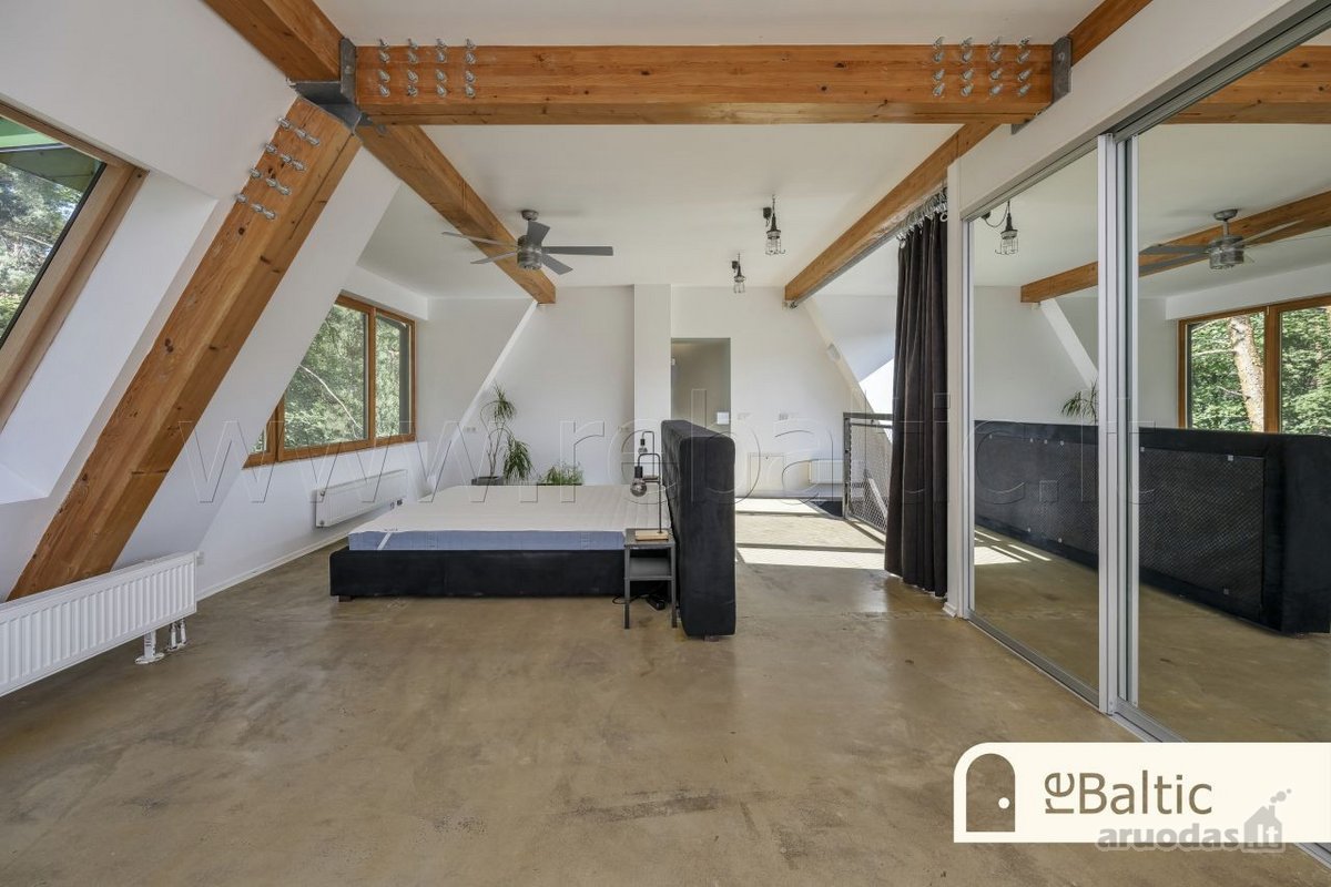 Erdvūs trijų kambarių apartamentai su didele - nuotraukos Nr. 18