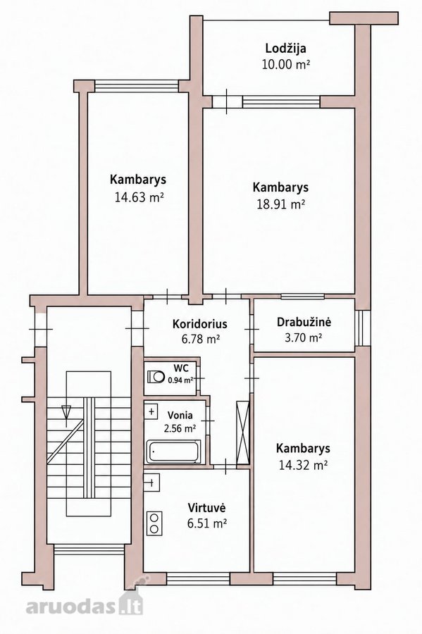 Antakalnyje, Volungės G., Parduodamas 3-jų - nuotraukos Nr. 27
