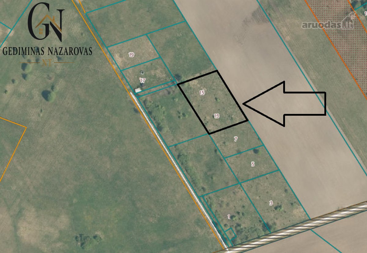 Parduodamas 32,24 Arų Sklypas Rusliuose, - nuotraukos Nr. 5