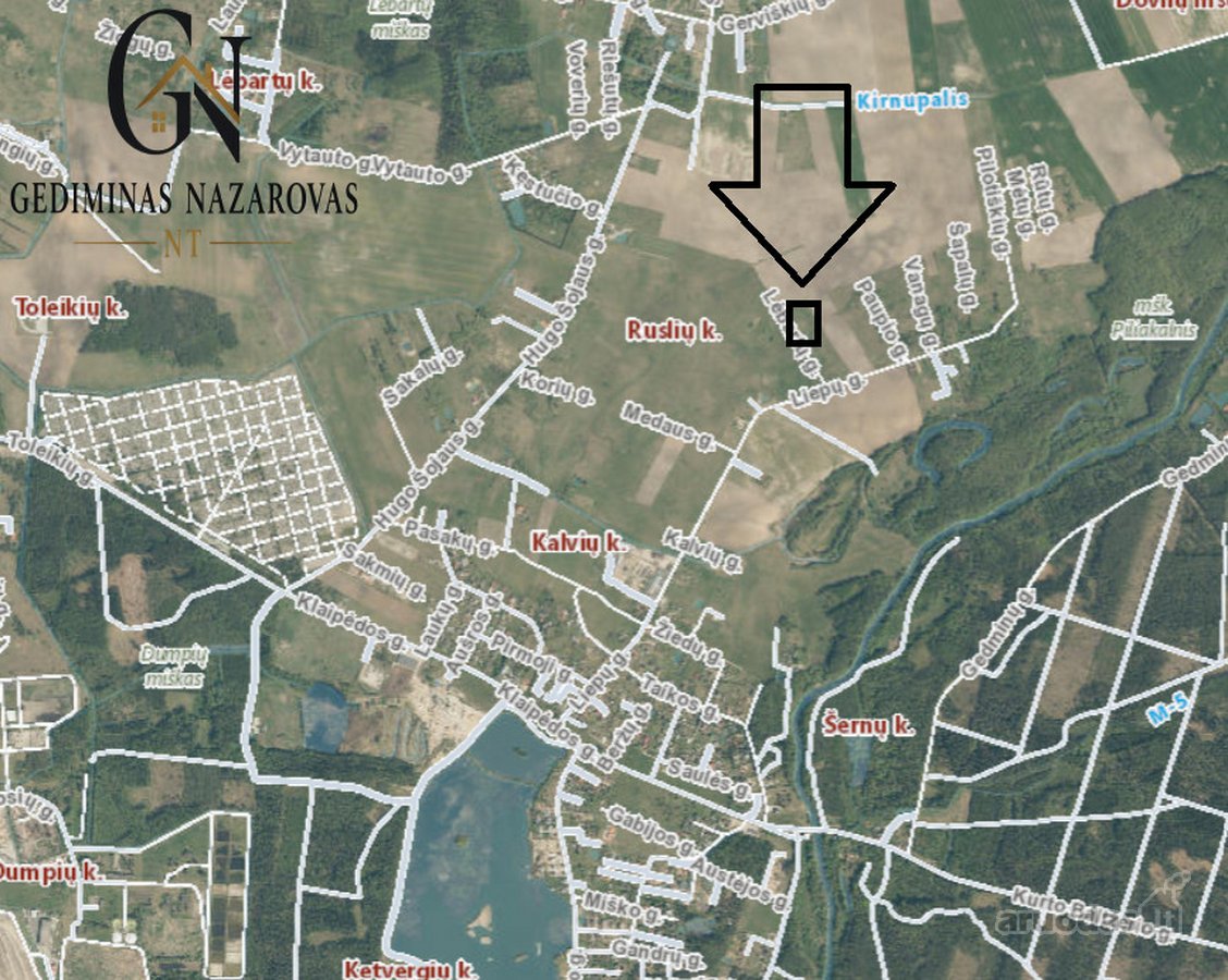 Parduodamas 32,24 Arų Sklypas Rusliuose, - nuotraukos Nr. 6