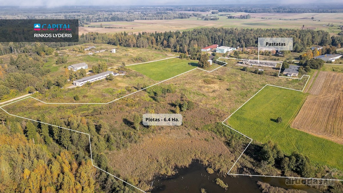 Parduodamas 612 m² Pastatas Su 5,8 Ha Sklypu - nuotraukos Nr. 5