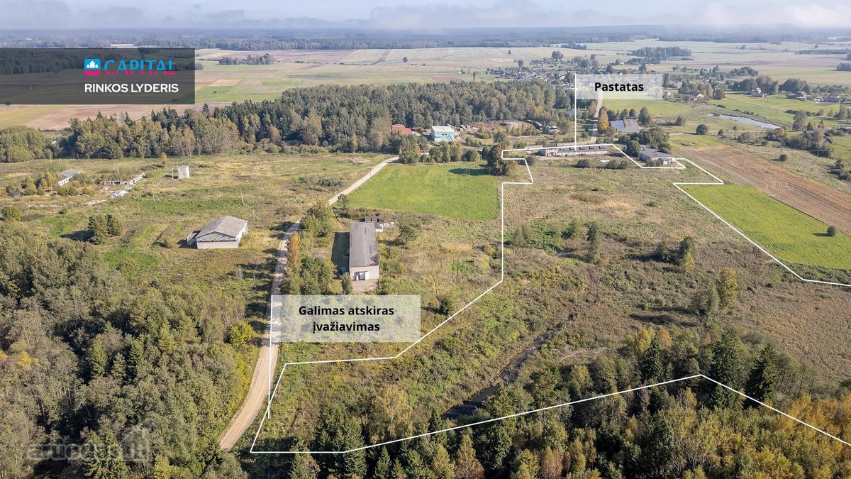 Parduodamas 612 m² Pastatas Su 5,8 Ha Sklypu - nuotraukos Nr. 8