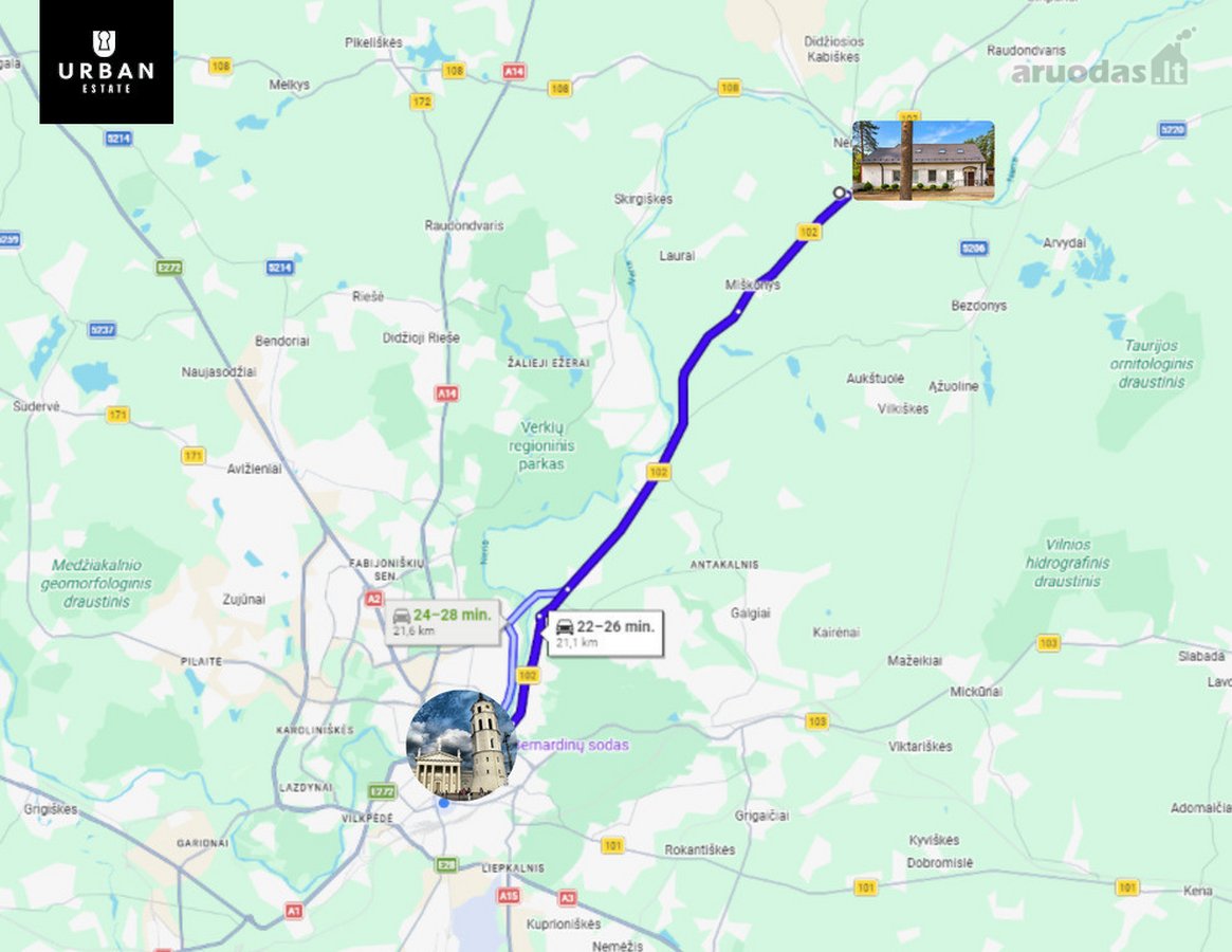 Tvarkingas, Jaukiai Įrengtas Butas Nemenčinės - nuotraukos Nr. 25
