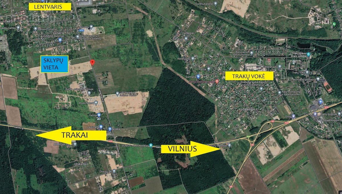 Parduodami Sklypai Su Namų Projektais Ir - nuotraukos Nr. 11