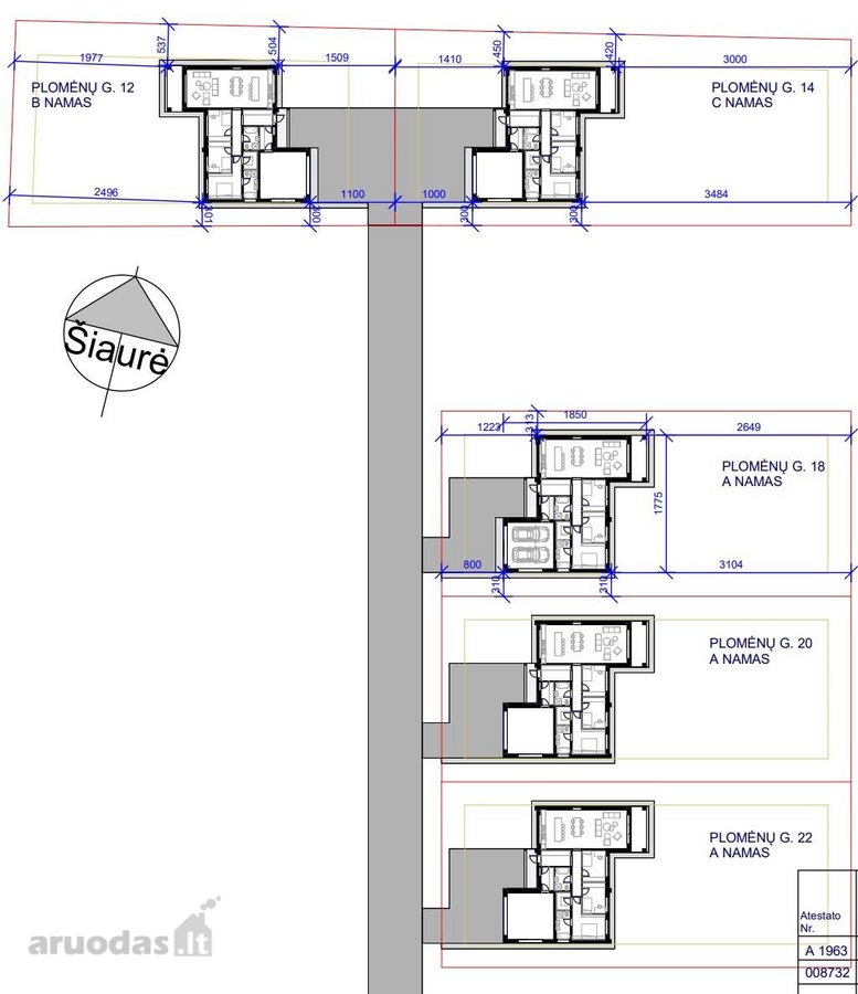 Parduodami Sklypai Su Namų Projektais Ir - nuotraukos Nr. 12