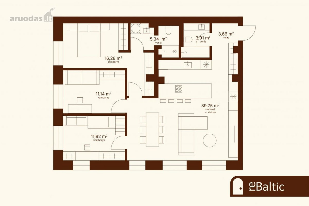 Ypatingas pasiūlymas miesto centre - jaukūs, - nuotraukos Nr. 39