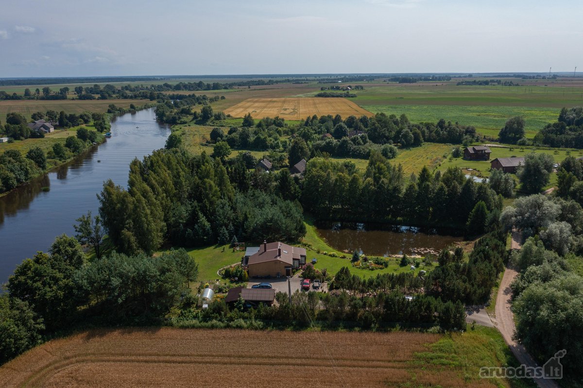 Namai ant Minijos kranto – 81 aras žalumos, - nuotraukos Nr. 25