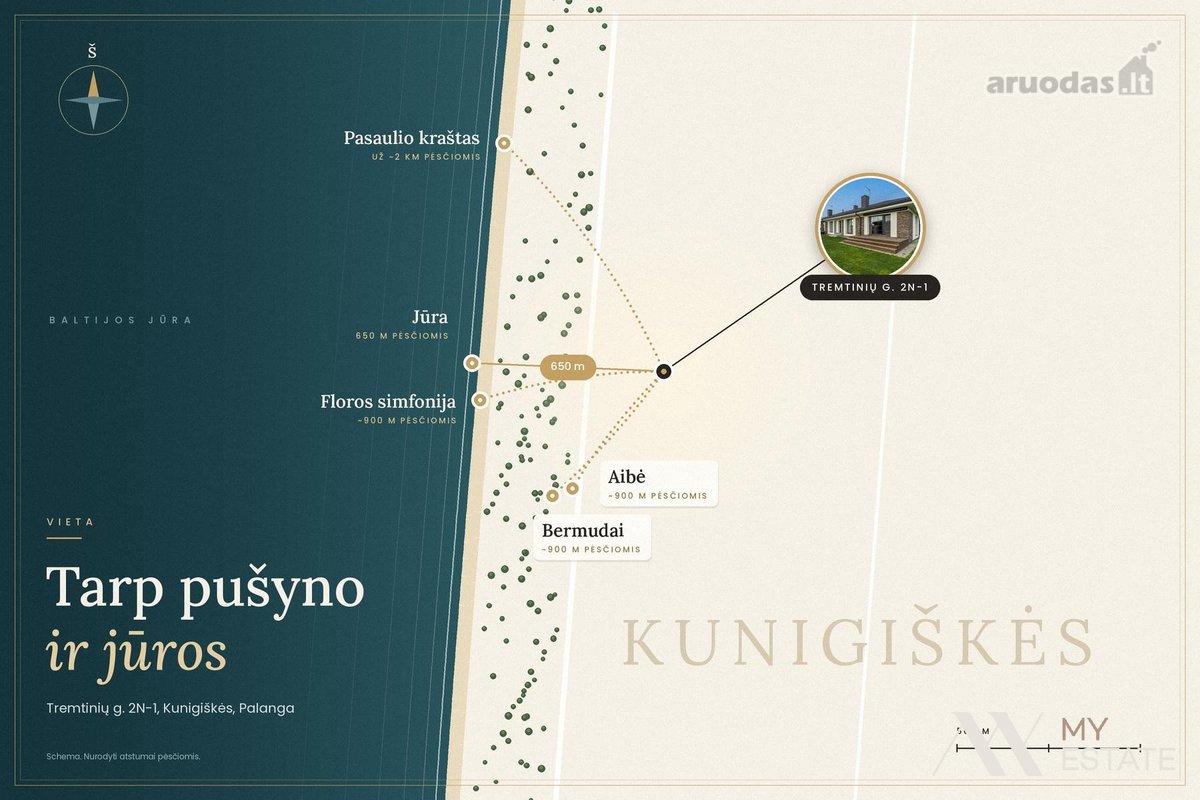 Pilnai Įrengtas Namas Kunigiškėse – Vos 650 M - nuotraukos Nr. 43