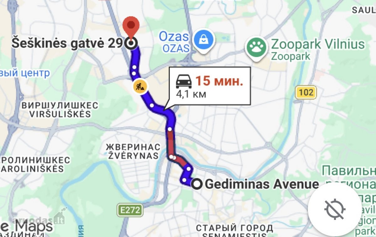 Išnuomojamas Jaukus Ir Šiltas 2 Kambarių - nuotraukos Nr. 16