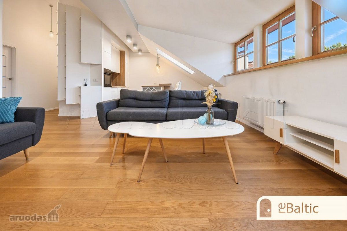 Trijų kambarių apartamentai viršutiniame - nuotraukos Nr. 12