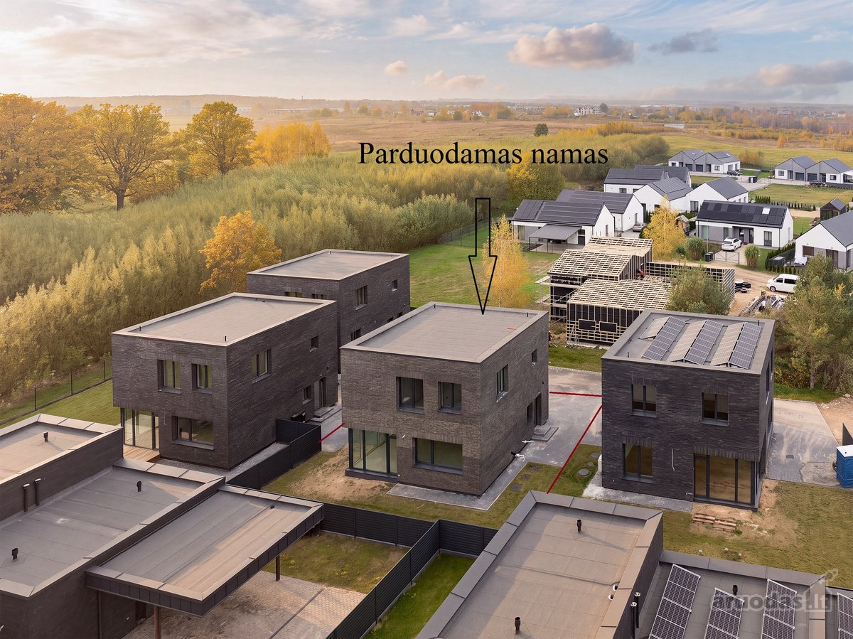 Išskirtinės Architektūros 138 Kv. M Namas - nuotraukos Nr. 33