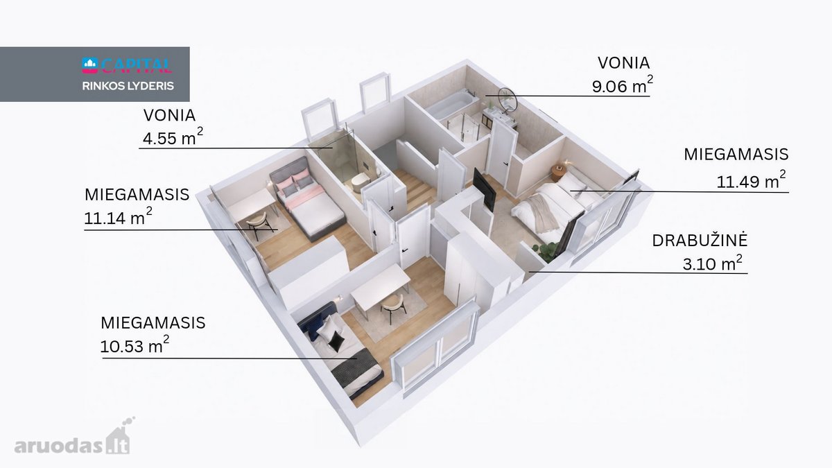A++ Klasės Namas Sudervėje – Vos 900 M Iki - nuotraukos Nr. 21