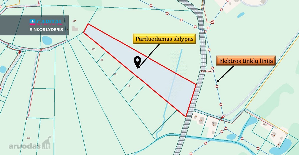 Parduodamas 192 arų Sklypas Vilniaus Raj. - nuotraukos Nr. 2