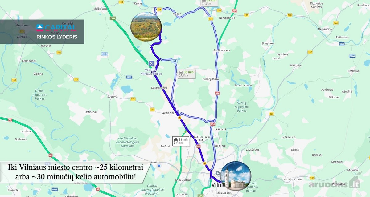 Parduodamas 192 arų Sklypas Vilniaus Raj. - nuotraukos Nr. 15