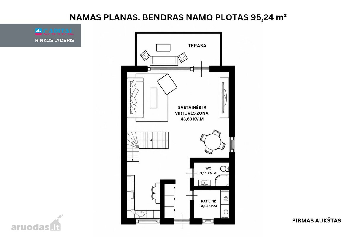 Parduodamas Pilnai Įrengtas A+ Klasės 4 - nuotraukos Nr. 44