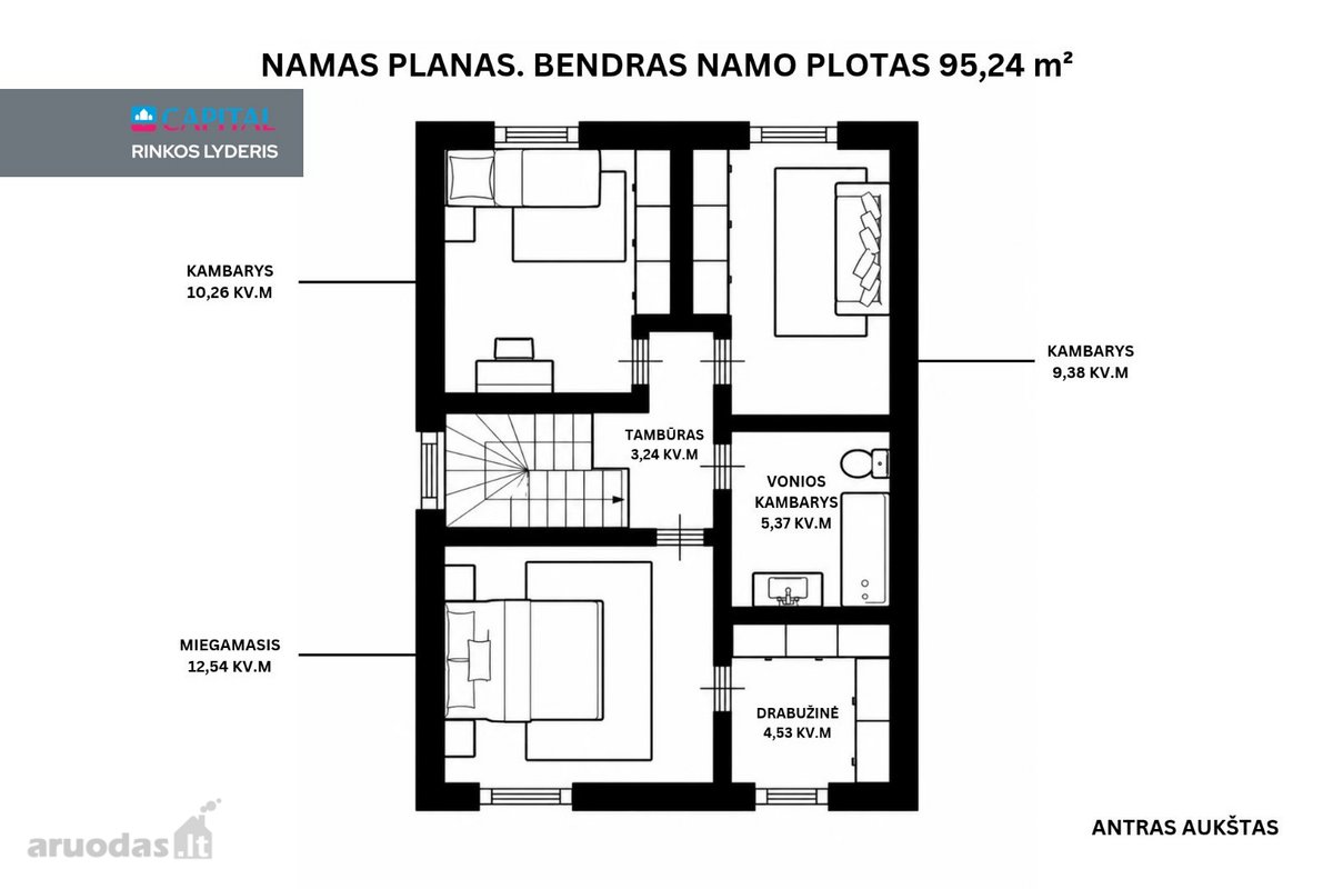 Parduodamas Pilnai Įrengtas A+ Klasės 4 - nuotraukos Nr. 45