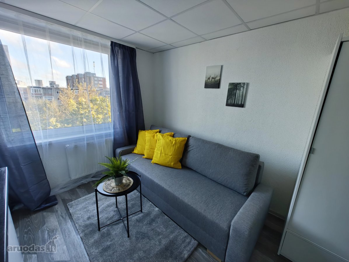 Nuomojamas Jaukus 12 m² Studijos Tipo Butas - nuotraukos Nr. 2