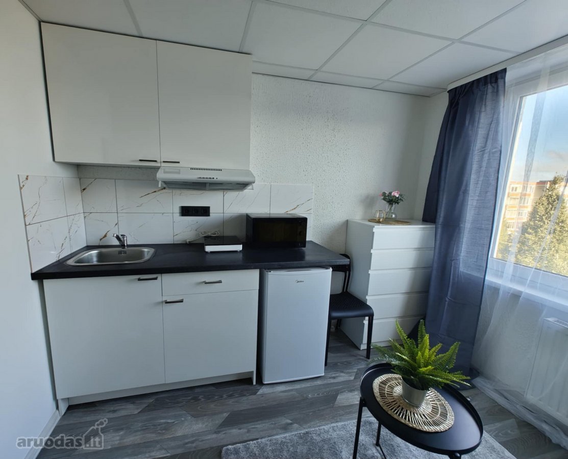 Nuomojamas Jaukus 12 m² Studijos Tipo Butas - nuotraukos Nr. 4