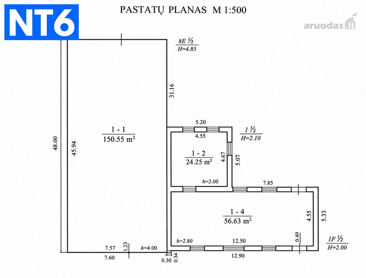 Parduodami Du Sklypai Su Dviem Sandėliavimo - nuotraukos Nr. 5