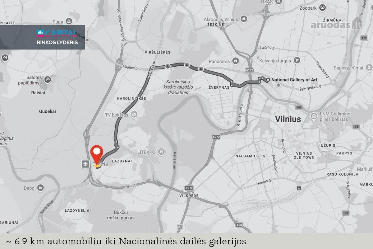 Parduodamas Šviesus Ir Šiltas 3 Kambarių - nuotraukos Nr. 22