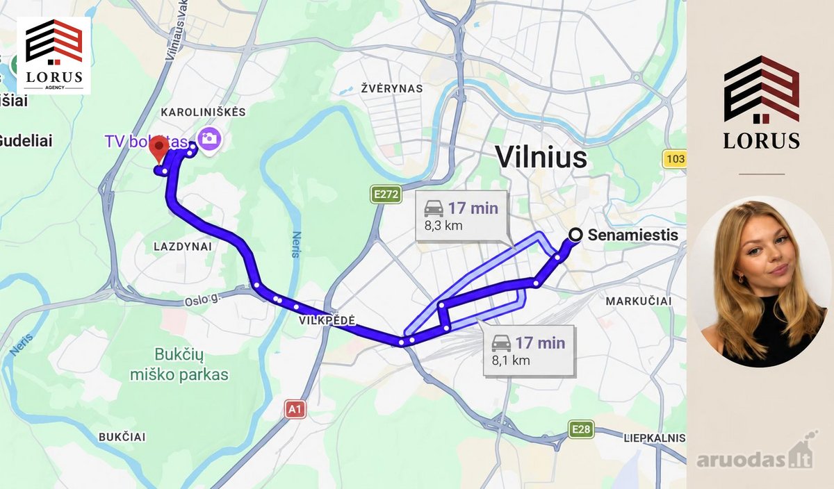 Parduodamas šviesus, saulėtas ir jaukus butas - nuotraukos Nr. 15