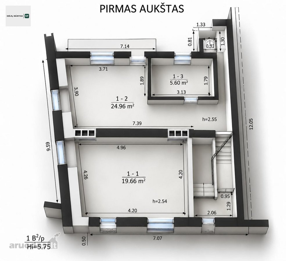 Parduodami Du Komercinės Paskirties Pastatai - nuotraukos Nr. 15
