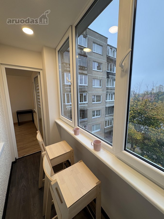 Išnuomojamas Naujai Suremontuotas 1 Kambario - nuotraukos Nr. 14