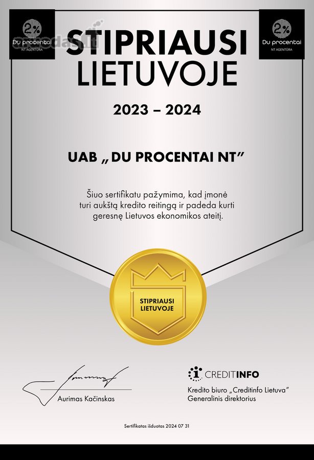 Nt agentūra "Du Procentai" 2% siūlo! - nuotraukos Nr. 4