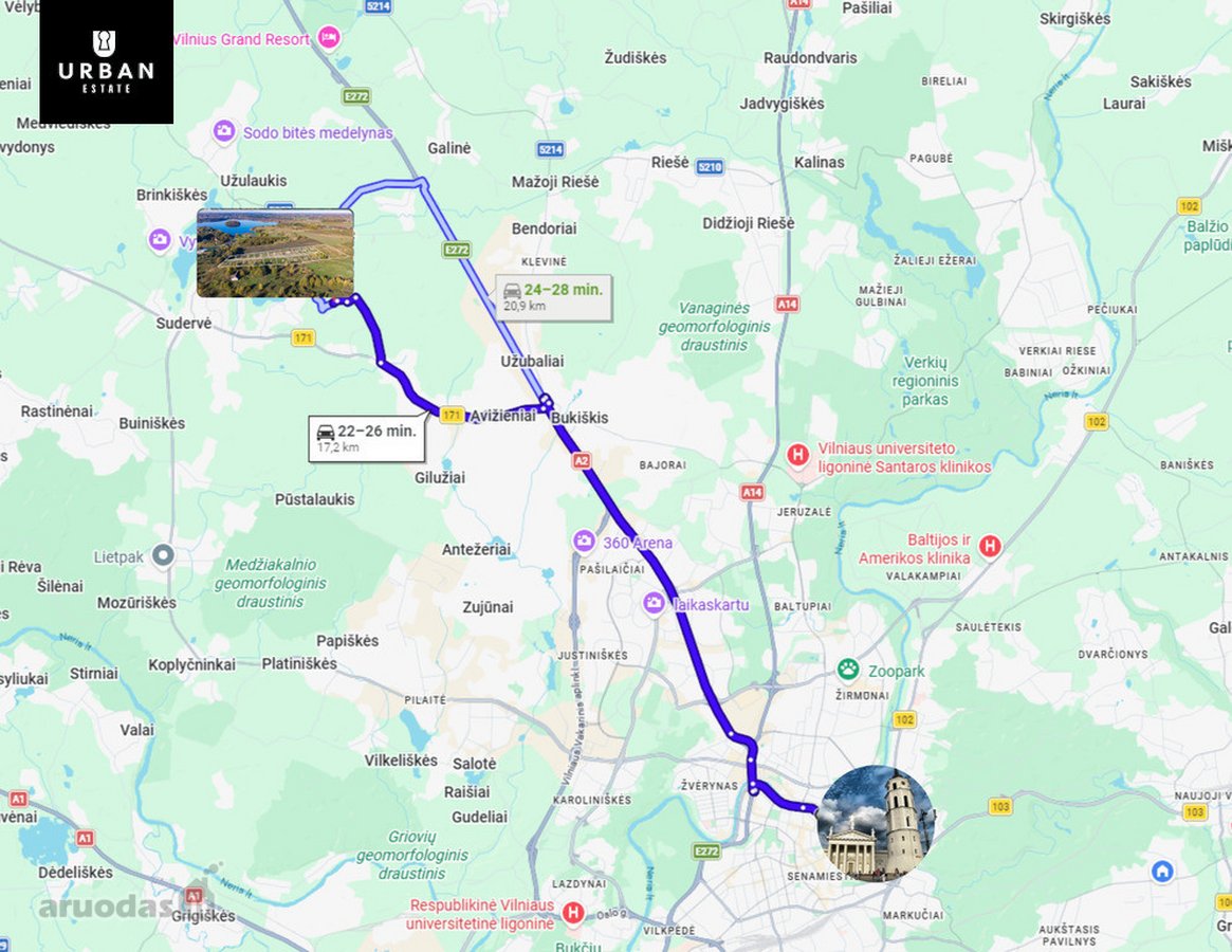 Erdvių Namų Valdos Sklypų Masyvas Riešės - nuotraukos Nr. 8