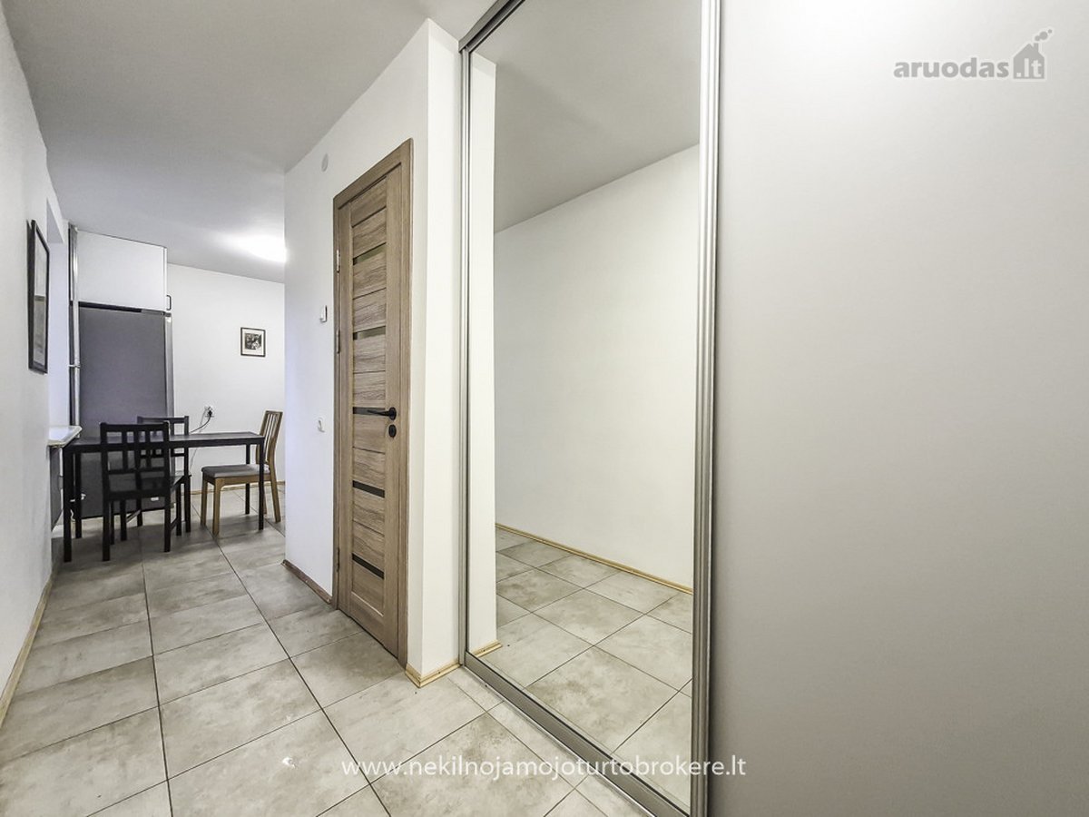 Išnuomojamas Vieno Kambario Butas Renovuotame - nuotraukos Nr. 13