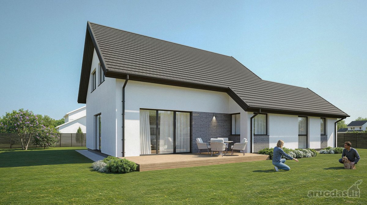 Parduodamas Modernus 160 M² Namas Uždarame - nuotraukos Nr. 2