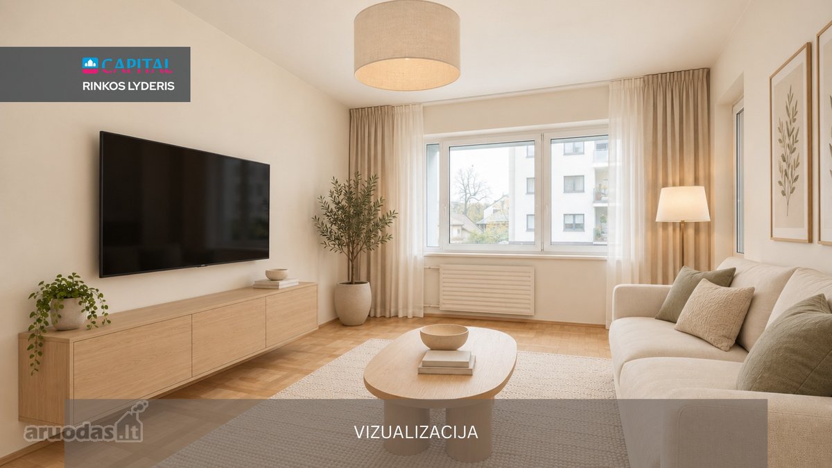 Parduodamas Erdvus 3 Kambarių Butas - nuotraukos Nr. 2