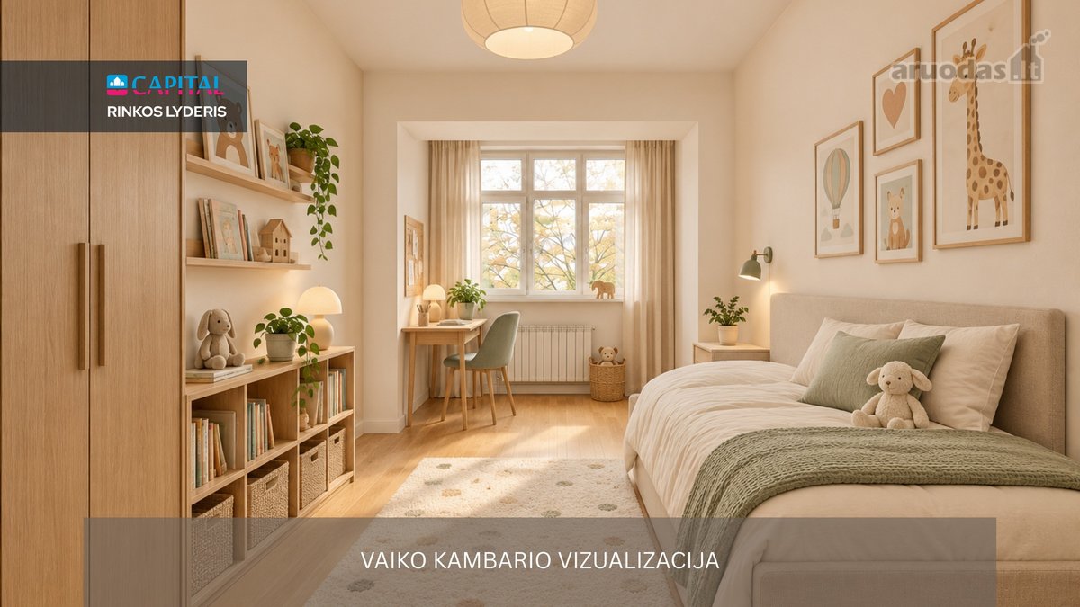 Parduodamas Erdvus 3 Kambarių Butas - nuotraukos Nr. 6
