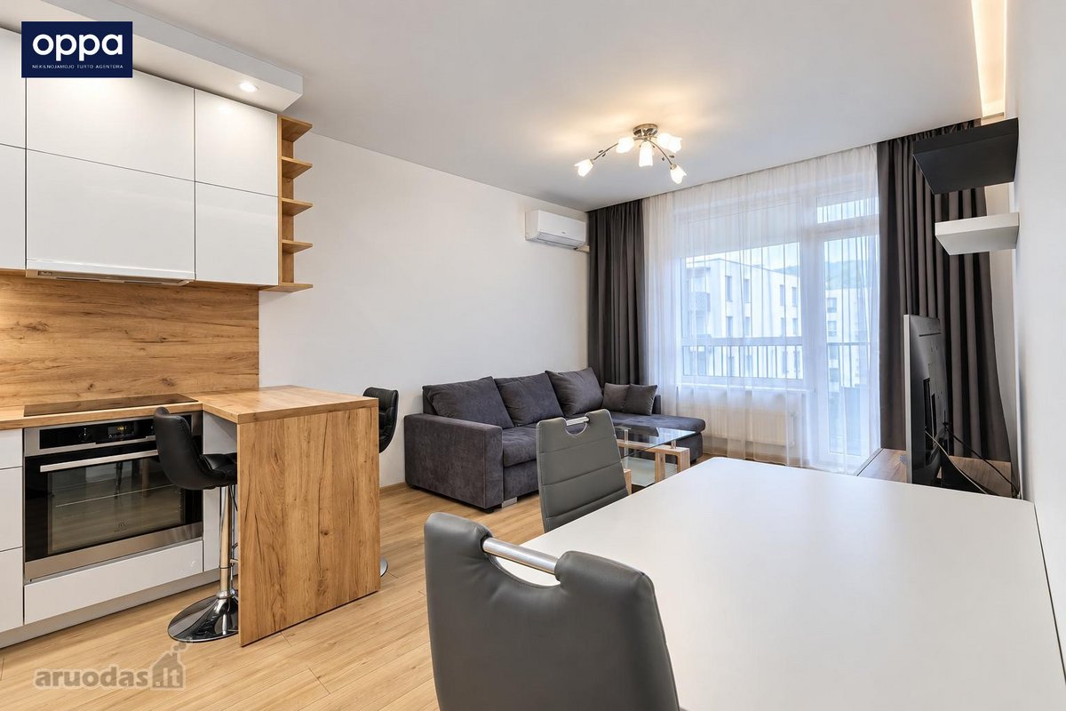 **Išnuomojamas Moderniai Įrengtas 2 Kambarių - nuotraukos Nr. 2
