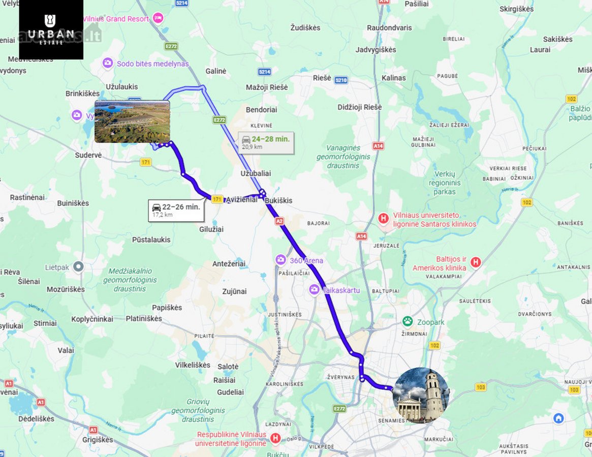 Erdvių Namų Valdos Sklypų Masyvas Riešės - nuotraukos Nr. 9